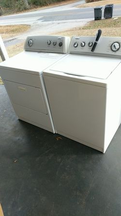 Whirlpool Matching Washer and Dryer