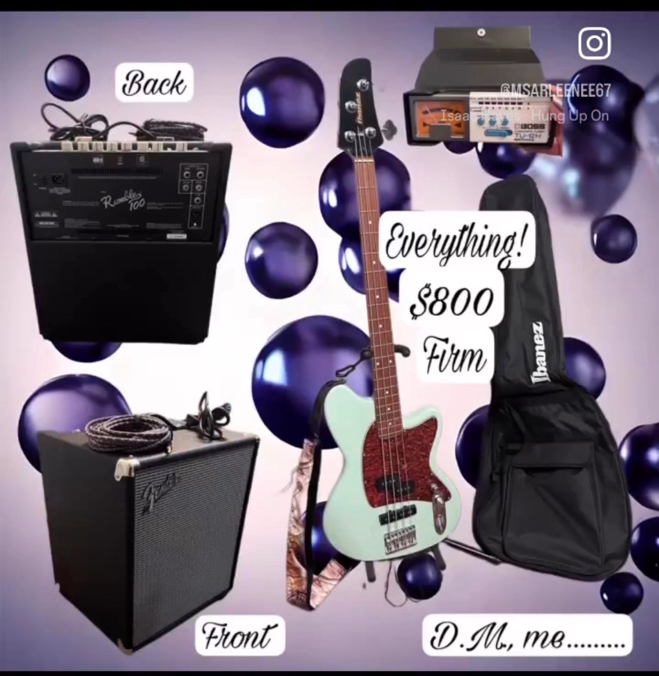 Ibanez Bass Guitar