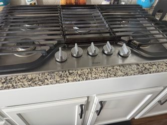Whirlpool Gas Cooktop Stainless Steel 5-Burner