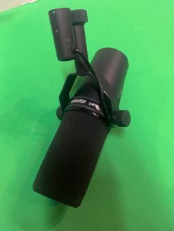 Shure SM7B dynamic vocal Studio Mic for Podcast, Broadcast & Recording. For XLR Connector