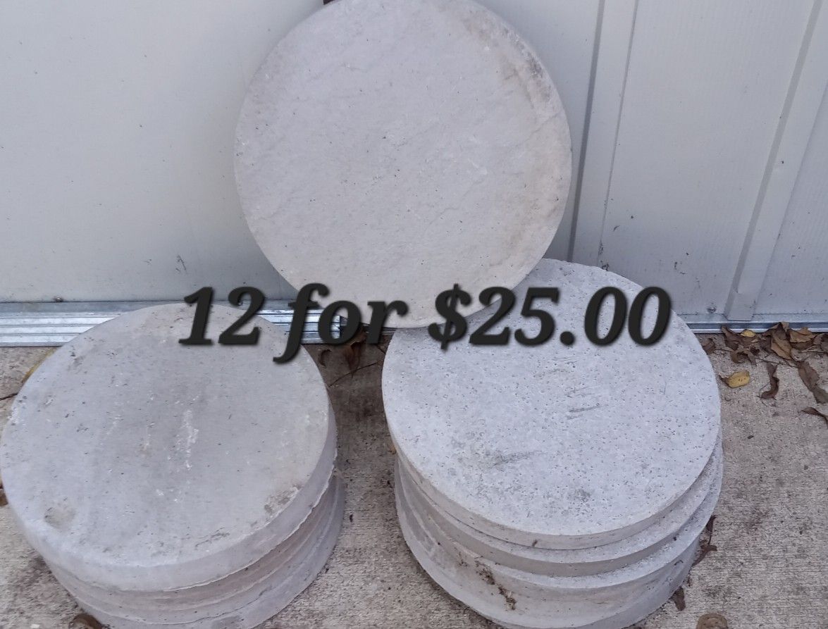 Round Cement Pavers