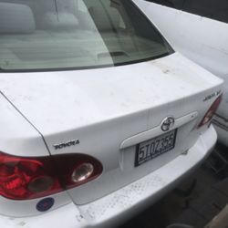 2006 Toyota Corolla Engine Part Out