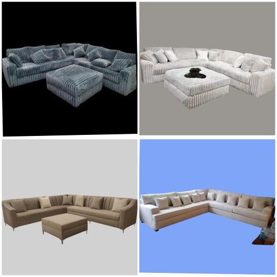 Brand NEW SECTIONAL Sofa COUCHES CHAISE
