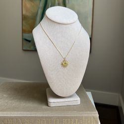 Sun Pendant Necklace ( firm on price )