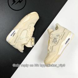 Jordan 4 Retro Off White Sail 132 New for Sale in Los Angeles CA OfferUp