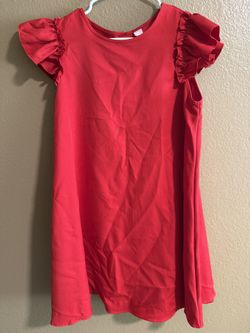 red dress