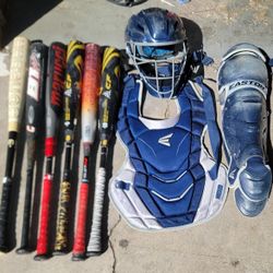 Baseball Bats And Catchers Gear For Sale