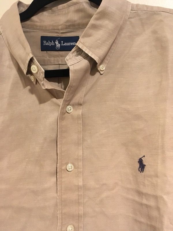 XL Ralph Lauren Linen/Cotton Shirt