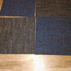 4 New Condition Carpet Tiles 24"X 24". Pickup Only Cash 