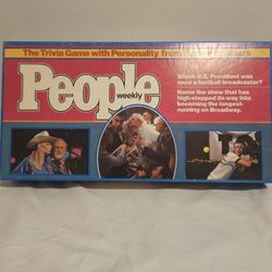 Vintage People Weekly Parker Brothers Board Game 