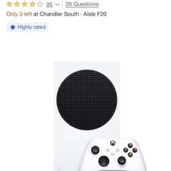 Xbox Series S - Like New