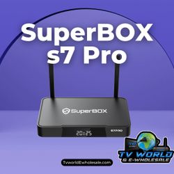 🔥 SuperBOX & VseeBox Authorized Wholesale Distributor — S7 Max, S7 Pro, S7 Prime/Ultra, Supreme, V6 Plus, V6 Max, Elite Mini & Elite Ultra 📦
