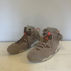 Travis Scott Jordan 6 Khaki