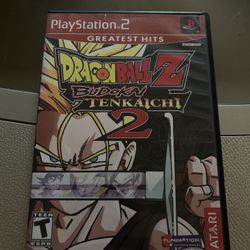 PlayStation 2 Dragon Ball Z Budokai Tenkaichi 2 CIB Tested