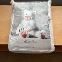 Brand New In Package. Tom Arma’s Signature Collection Polar Bear Costume Size 4/5 Toddler