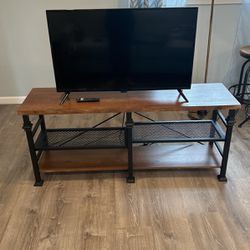 Tv Stand Or Console Table Wood And Metal