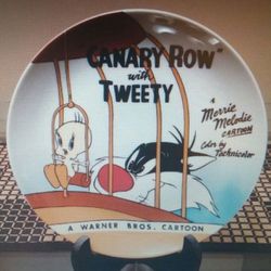 Looney Tunes Canary Row Collector Plate