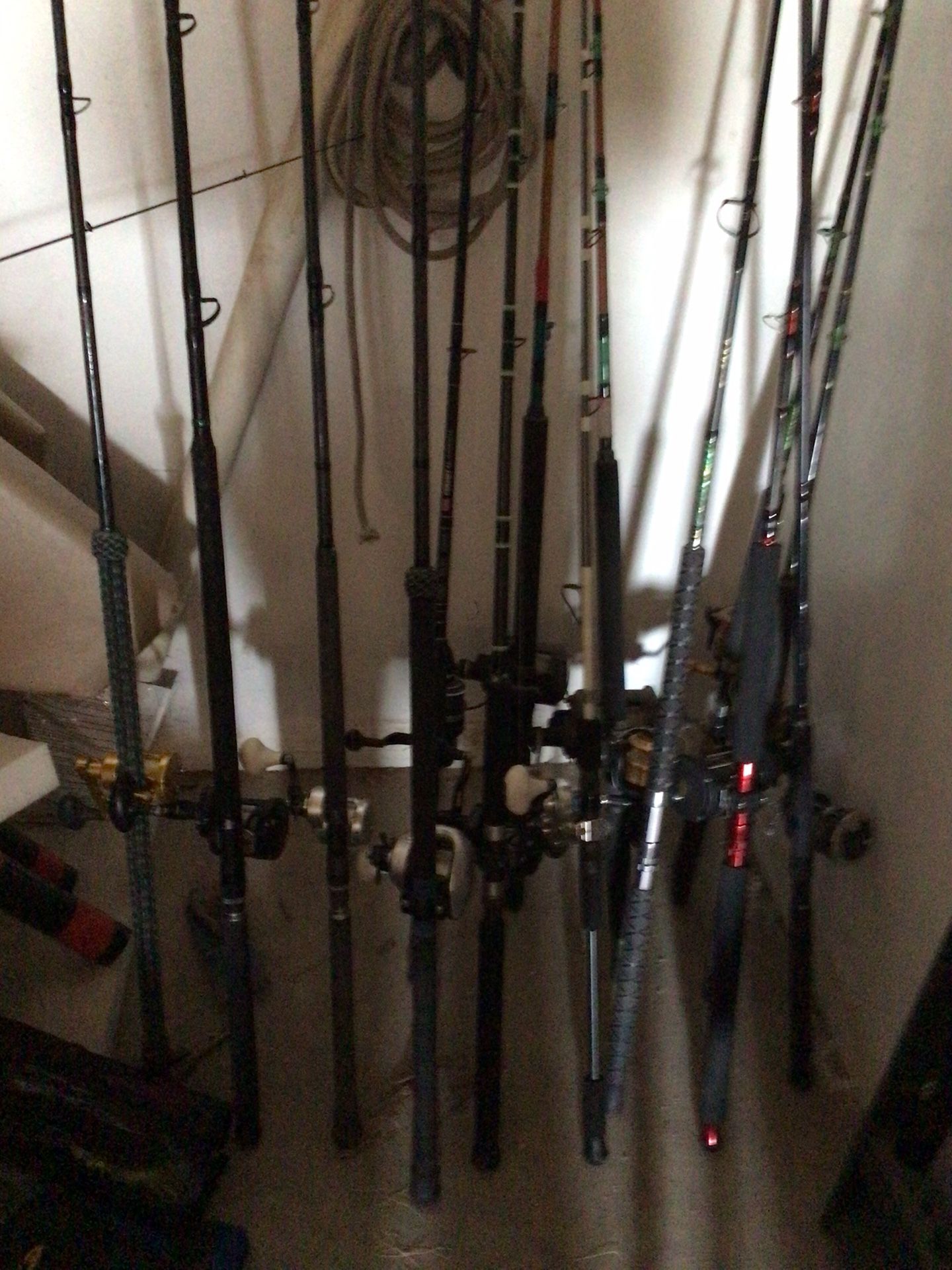 Fishing Rods And Reels And Tackle