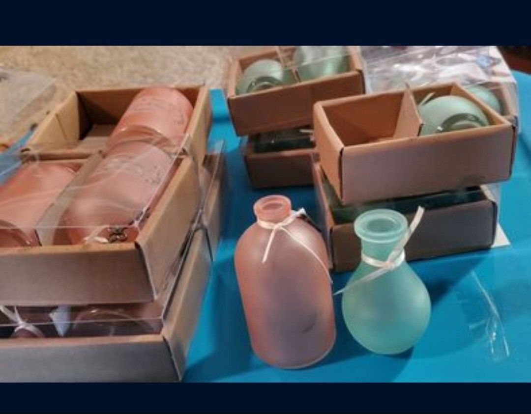 Mini Vases and Flowers