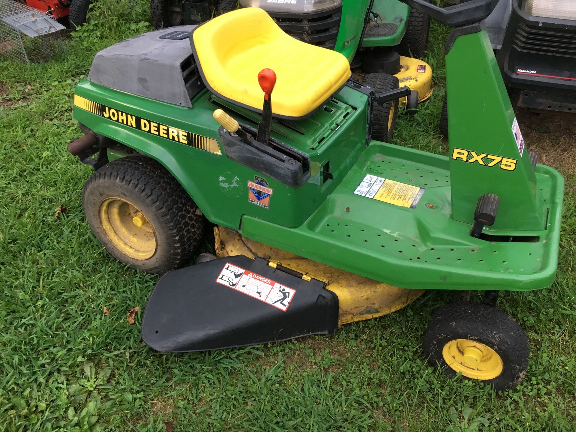 John deere rx75 for sale sales