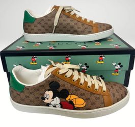gucci x mickey mouse shoe