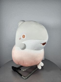 16" Fukuya Odekake Kozame Shark Peach Tush Plush
