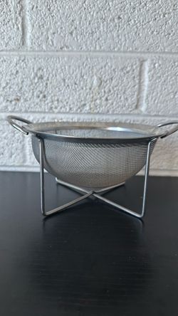 Small strainer colander stainless steel