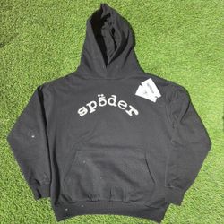 Brand new Sp5der VVS Black Hoodie size S