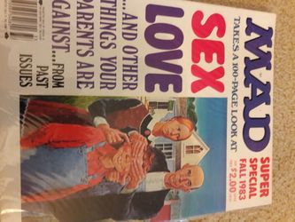 Vintage mad magazines over 12 to chose from the 80s 6.00 each or bundle deal see our other items on my sight