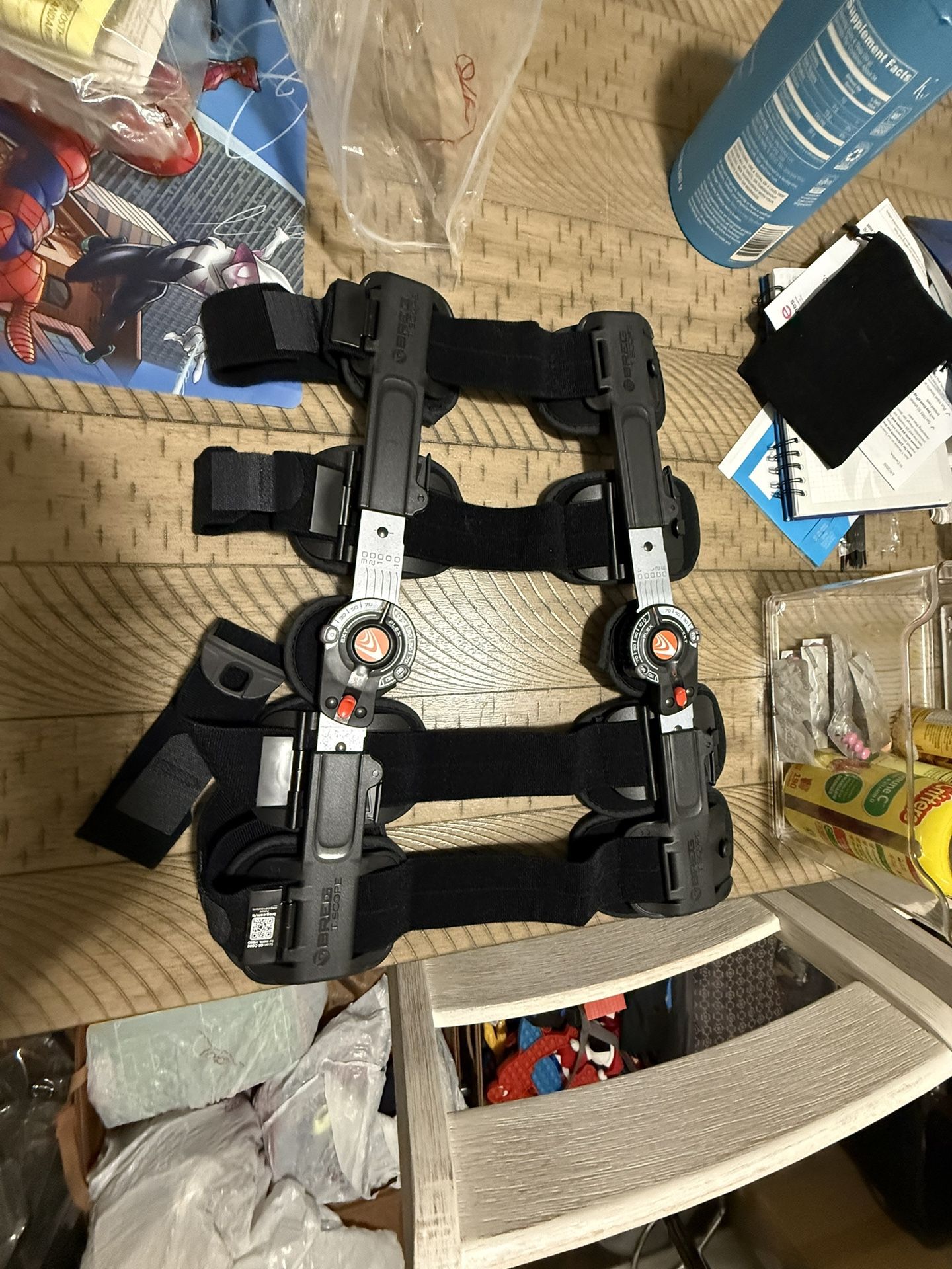 Breg T Scope Premier Post-Op Knee Brace – Like New!
