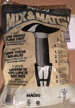 Malibu 7 Watt Flare Light