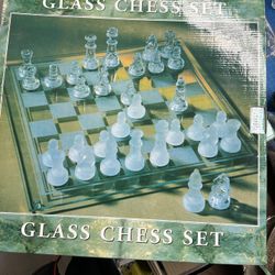 Chess Set - Glass