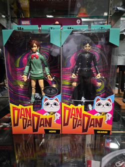 McFarlane Dan Da Dan Momo (Platinum Edition) & Okarun