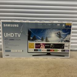 Samsung 43" 4K UHD Smart TV - MU6290 (Works Great, With Box, No Remote)