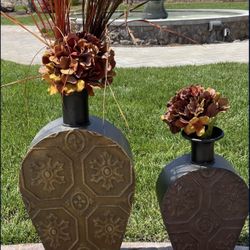Brown Vase Plant Decoration