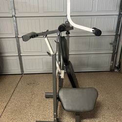 Weight Bench With Leg Lift And Preacher Curl