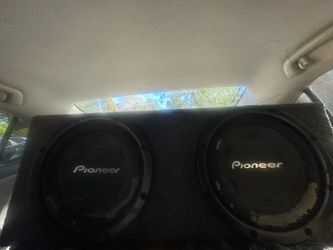2 12” pioneer with box