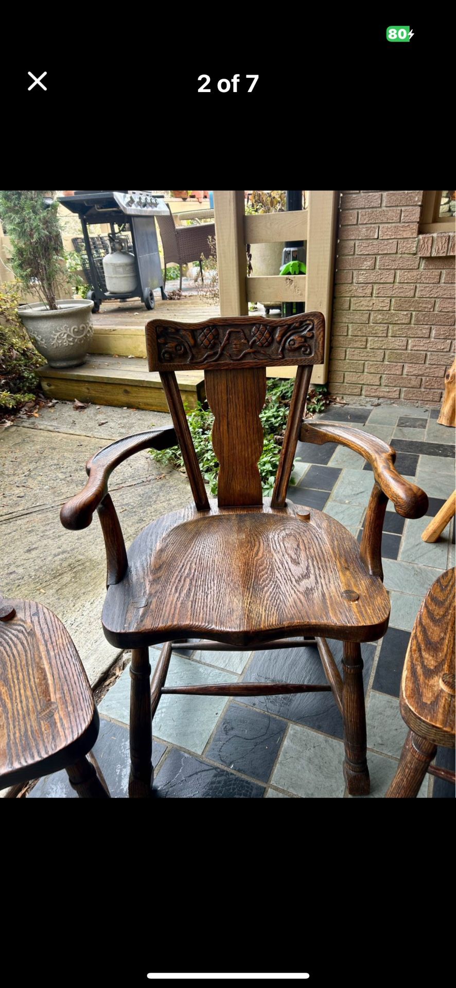 Feudal Oak Chairs 3