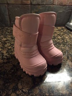 Stride ride baby girl snow rain proof boots