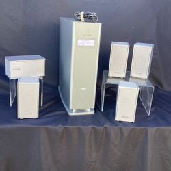 Panasonic Surround Sound With 5 Speakers