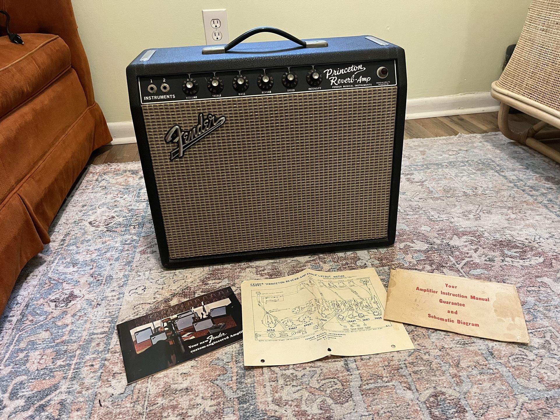 1967 Fender Princeton Reverb