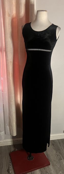 Black Velvet Dress