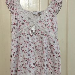 Extra touch women’s floral , back tie top 3XL
