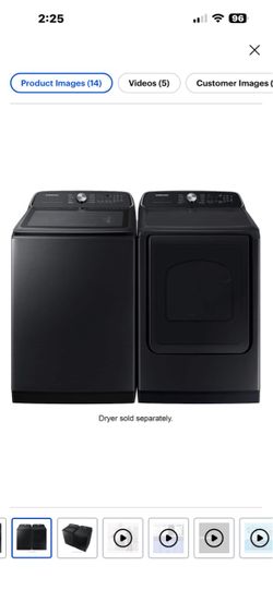 Samsung washer and dryer