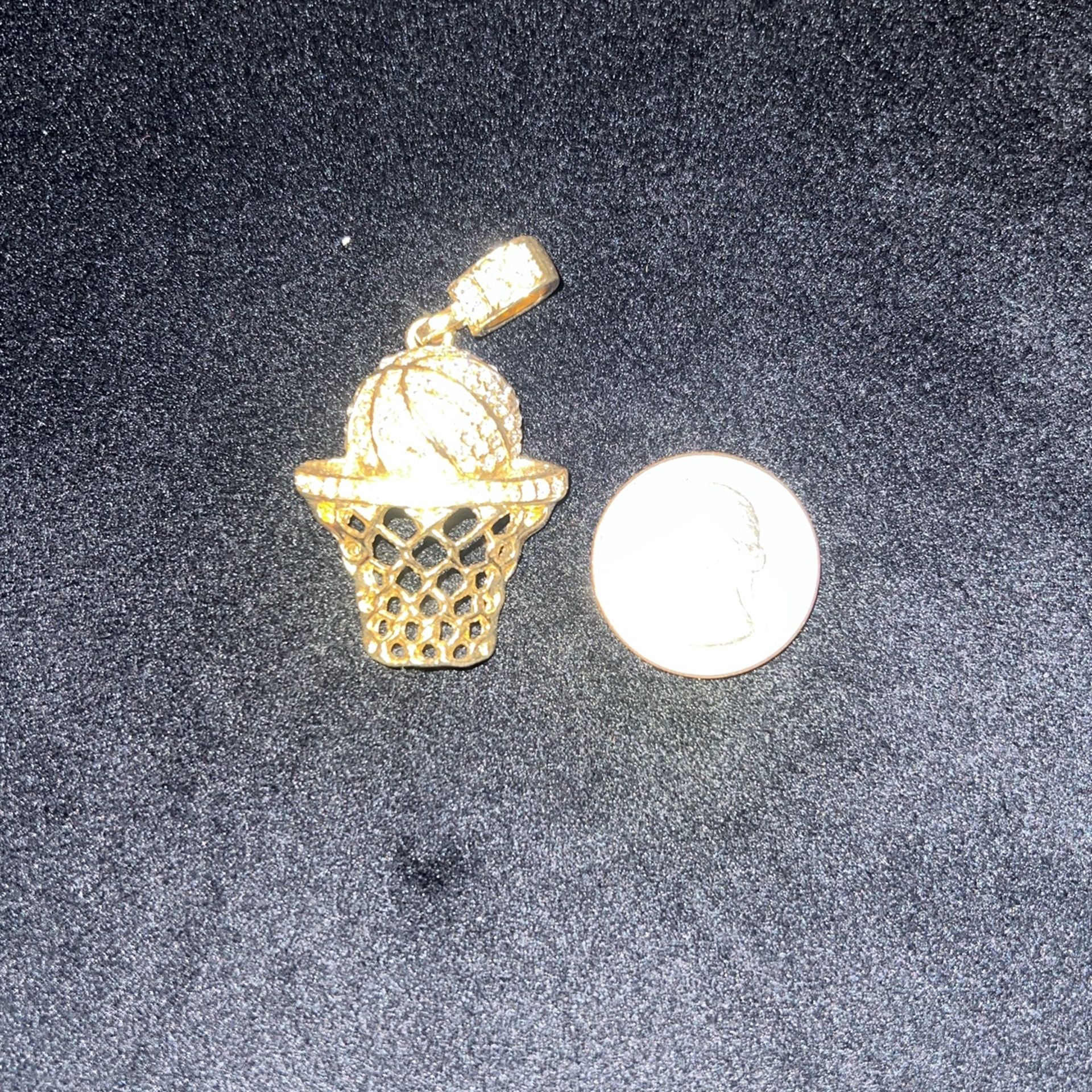 Basketball Pendant 