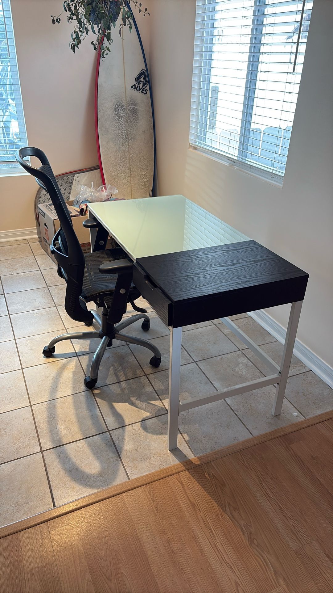 Office Desk and Chair