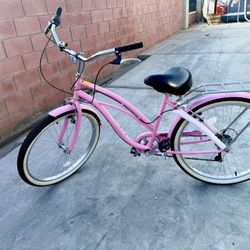 Beach Bike Pink 