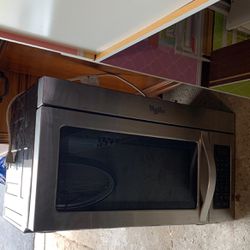 Whirlpool Over The Range Microwave Oven