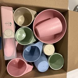 WHEAT STRAW DINNERWARE SET (24 PIECE)