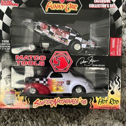 This Is 2 Die cast Cars Collectors Set Matco Tools Funny Car